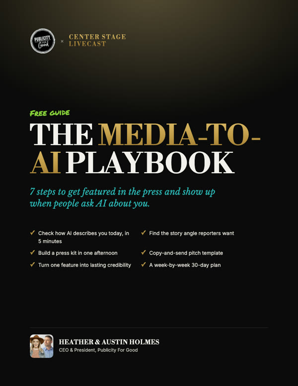 The Media-to-AI Playbook cover